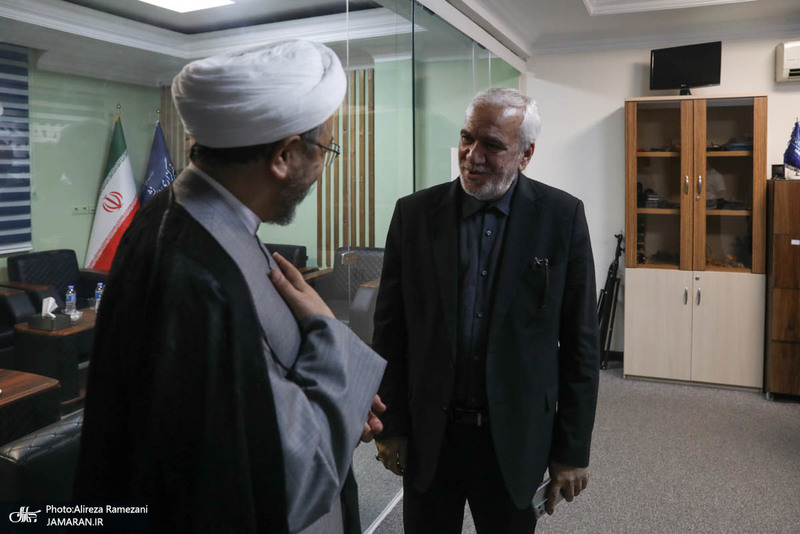 بازدید رییس موسسه تنظیم و نشر آثار امام خمینی (ره) از خبرگزاری ایسنا