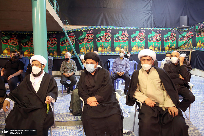 مراسم شام شهادت امام رضا(ع) و بزرگداشت علامه حکیمی در حسینیه جماران-1
