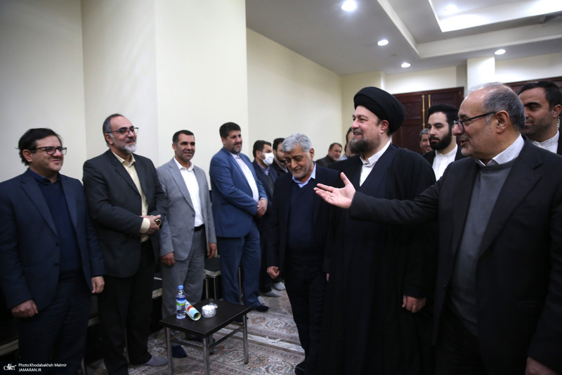 دیدار مدیران و کارکنان سازمان برنامه و بودجه با سید حسن خمینی
