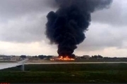 سقوط یک فروند هواپیمای نظامی در سروستان فارس