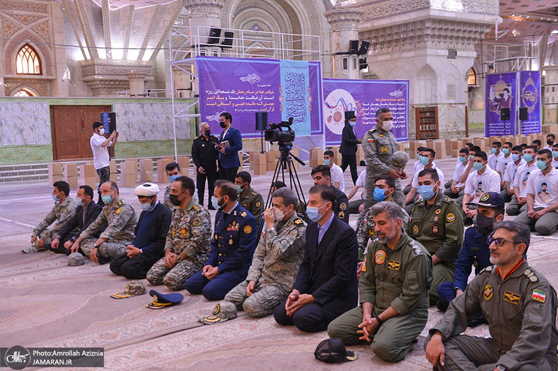 تجدید میثاق سازمان تربیت بدنی ارتش جمهوری اسلامی با آرمان های حضرت امام خمینی (س)