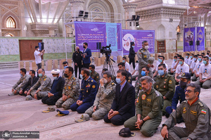 تجدید میثاق سازمان تربیت بدنی ارتش جمهوری اسلامی با آرمان های حضرت امام خمینی (س)