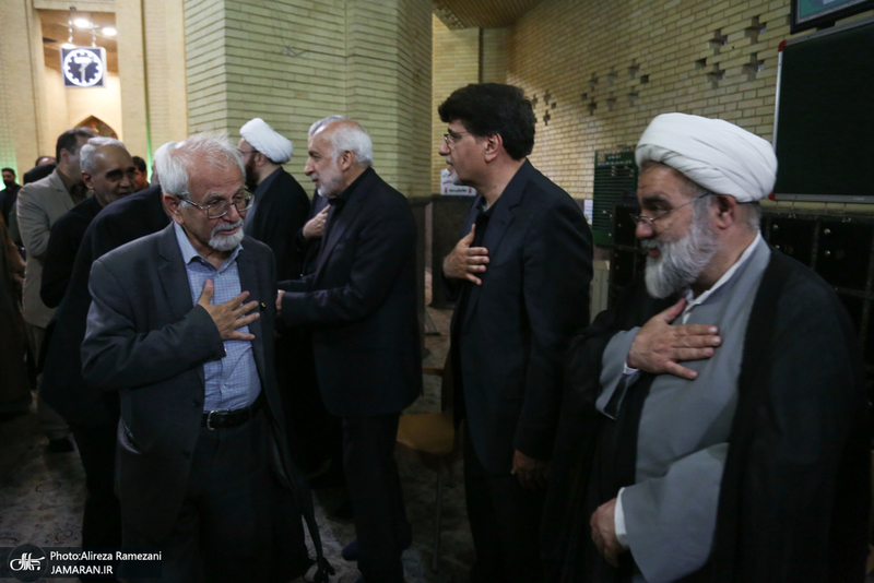 مرسم ختم مرحومه حاجیه خانم صدیقه بروجردی