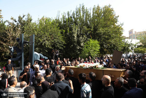 مراسم تشییع امید جهان