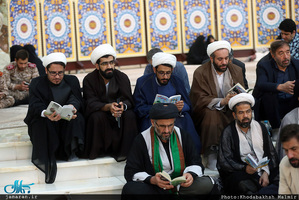 مراسم احیاء شب نوزدهم ماه مبارک رمضان در حرم مطهر امام خمینی (س) 