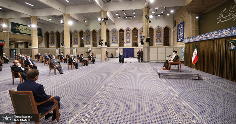 آخرین دیدار رئیس‌جمهور و اعضاء هیئت دولت دوازدهم با رهبر معظم انقلاب