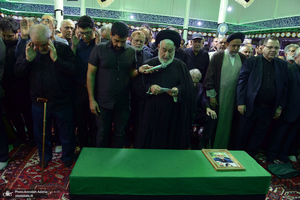 مراسم تشییع سیدعلی صنیع خانی از مسجد الرسول (ص) نازی آباد