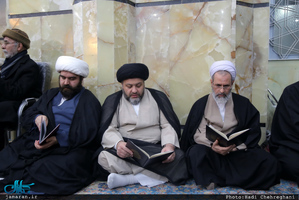 مراسم بزرگداشت آیت الله نصرالله شاه آبادی(ره) در مسجد اعظم قم