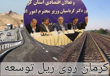 حرکت کرمان بر ریل توسعه در آغازین سال 97