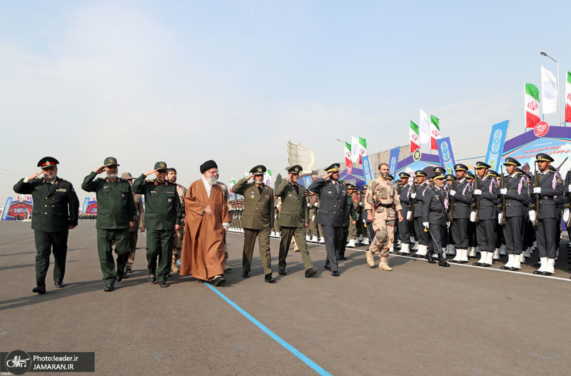 حضور و سخنرانی فرمانده معظم کل قوا در مراسم دانش‌آموختگی دانشجویان دانشگاه‌های افسری ارتش