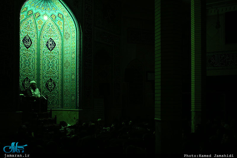 مراسم احیای شب بیست و سوم ماه مبارک رمضان در مسجد باب الحوائج تهران