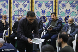 مراسم ختم مرحومه فاطمه ربی زواره