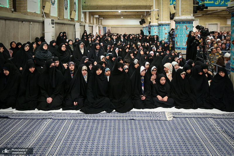 دیدار مسئولان نظام و سفرای کشورهای اسلامی با رهبر معظم انقلاب