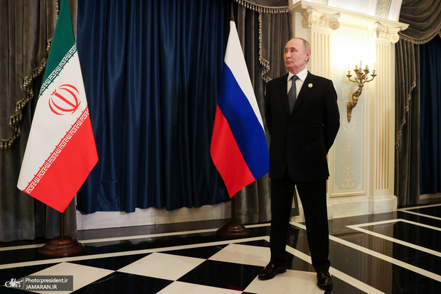 لحظه انتظار پوتین برای پزشکیان! + عکس