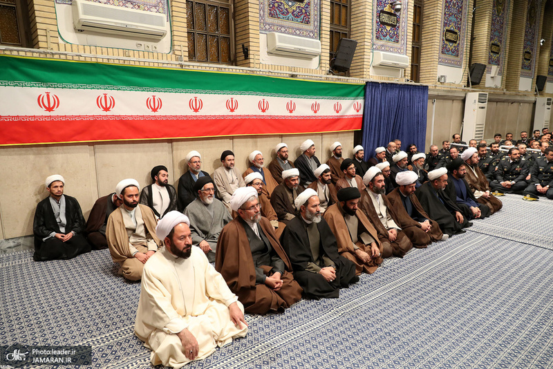 دیدار جمعی از فرماندهان و کارکنان نیروی هوایی ارتش با فرمانده معظم کل قوا