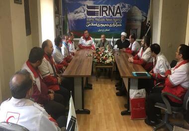 ایرنا یاریگر هلال احمر در حوادث و بحران هاست