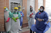 تغسیل با آب متوفیان مبتلا به کرونا در بهشت زهرا(س) تهران