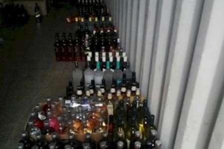 کشف 256 بطری انواع مشروبات الکلی خارجی در ورودی مشهد