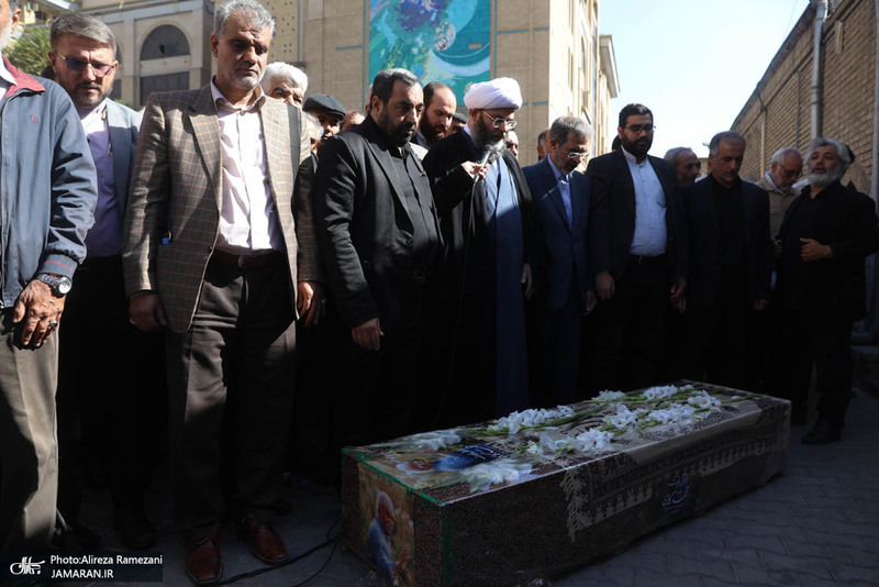 مراسم تشییع محمد کاسبی
