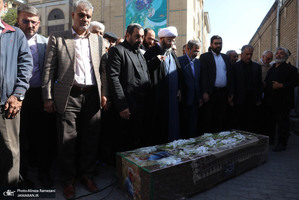 مراسم تشییع محمد کاسبی