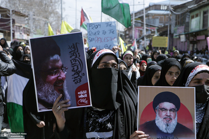 تصاویر اختصاصی جماران از راهپیمایی روز جهانی قدس در کشمیر