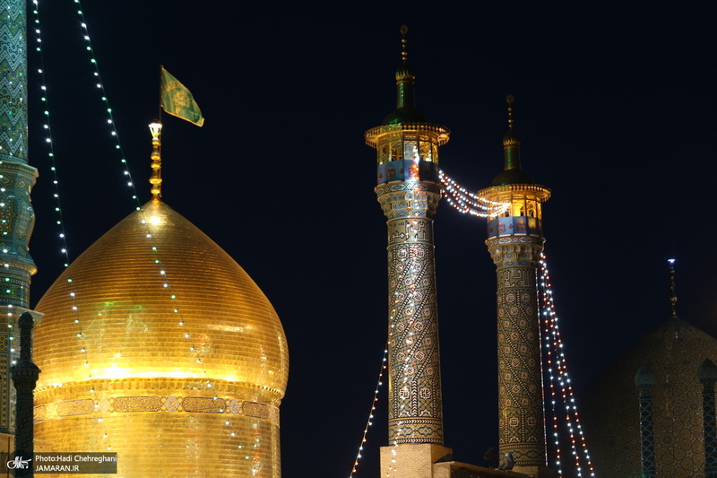 مراسم آغاز  سال 1401 در حرم کریمه اهل بیت (ع)‎