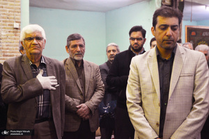 مراسم تشییع مرحوم محمود محتشمی پور