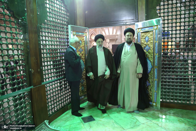 تجدید میثاق رئیس و اعضای مجلس خبرگان رهبری با آرمان های امام خمینی (س)