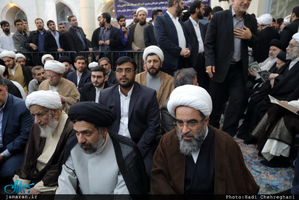 مراسم بزرگداشت آیت الله نصرالله شاه آبادی(ره) در مسجد اعظم قم