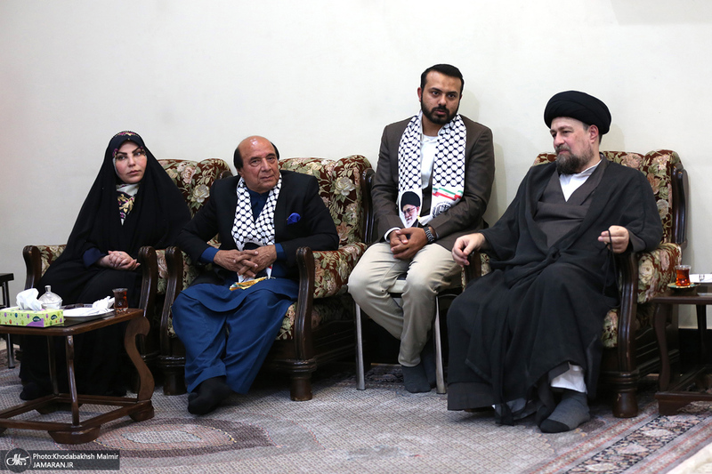 دیدار جمعی از حقوقدانان کشور پاکستان با آیت الله سید حسن خمینی