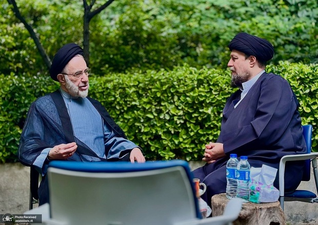 سید محمد خاتمی در بیت امام حضور یافت + عکس