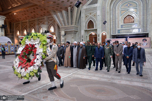 تجدید میثاق رئیس و اعضا شورای هماهنگی تبلیغات اسلامی با آرمان های امام خمینی (س)