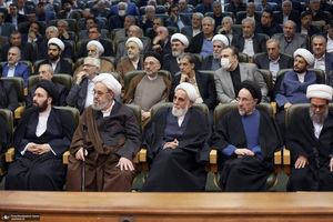 مراسم چهلمین روز درگذشت آیت الله بجنوردی در دائره المعارف بزرگ اسلامی - 2