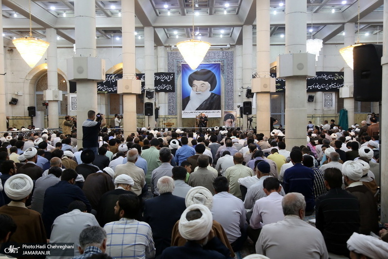 مراسم شصتمین سالگرد  ارتحال آیت الله العظمی بروجردی(ره) در مسجد اعظم قم