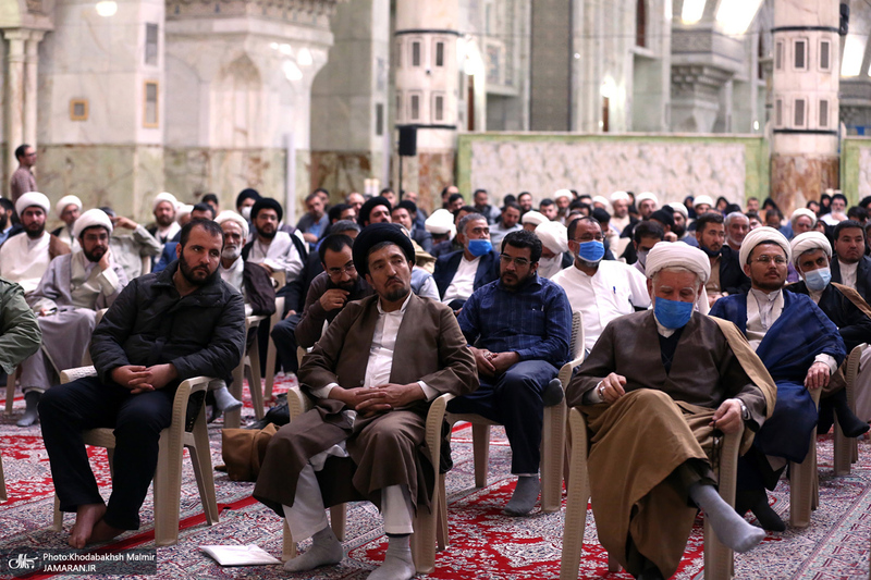 مراسم جشن نیمه شعبان‎ در حرم مطهر امام خمینی (س)