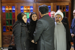 مراسم ختم مهیندخت خاتمی