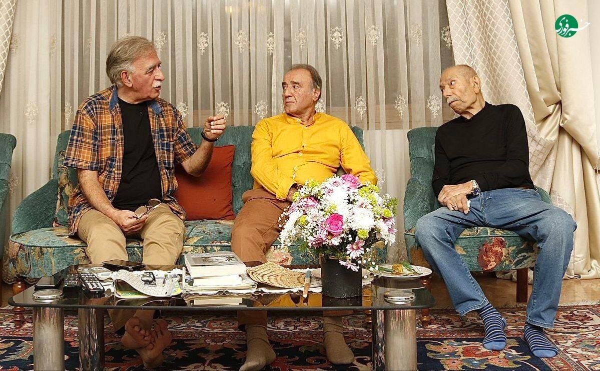 عکس | کاهش وزن شدید علی نصیریان؛ تصویری جدید از آقای بازیگر