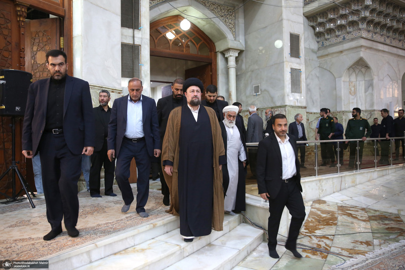 مراسم تحویل سال نو در حرم مطهر امام خمینی (س)