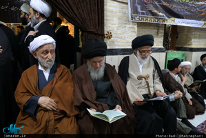 مراسم سومین شب درگذشت ایت الله حاج نصرالله شاه آبادی در قم