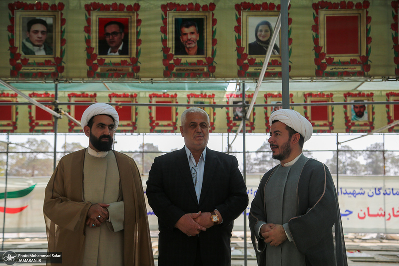 ادای احترام ورزشکاران و قهرمانان پارالمپیکی ایران به مقام شامخ شهدا