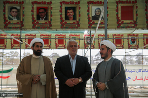 ادای احترام ورزشکاران و قهرمانان پارالمپیکی ایران به مقام شامخ شهدا