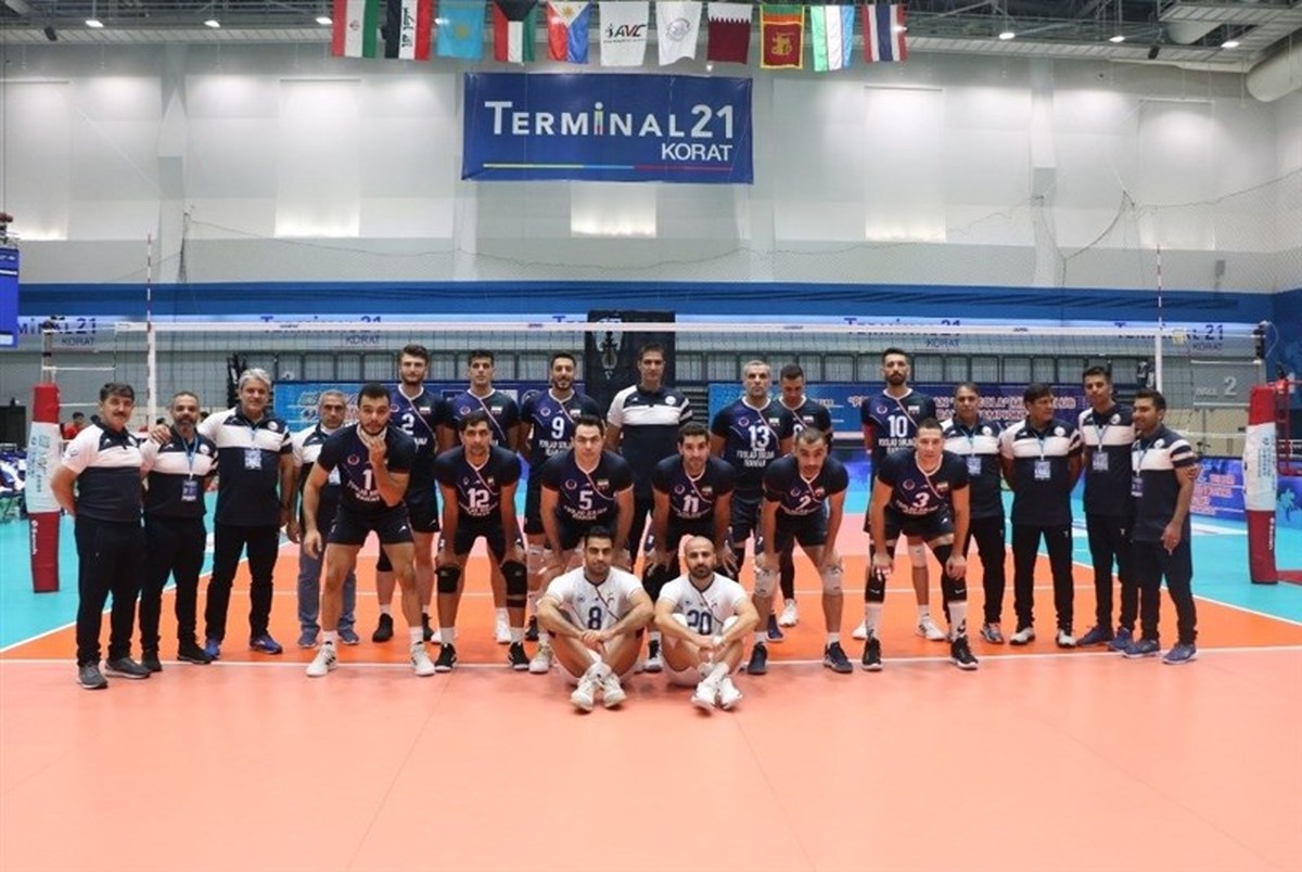 پیروزی بدون دردسر فولاد در  والیبال باشگاه‌های آسیا