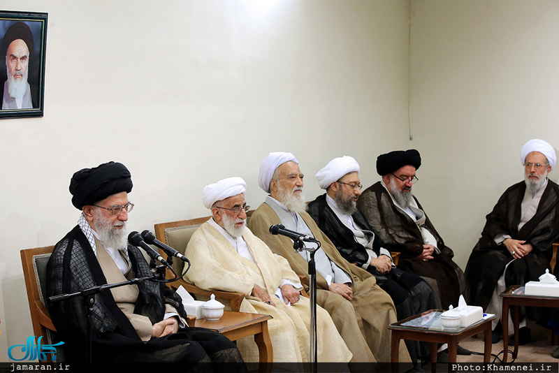 دیدار رئیس و اعضای مجلس خبرگان رهبری با رهبر معظم انقلاب