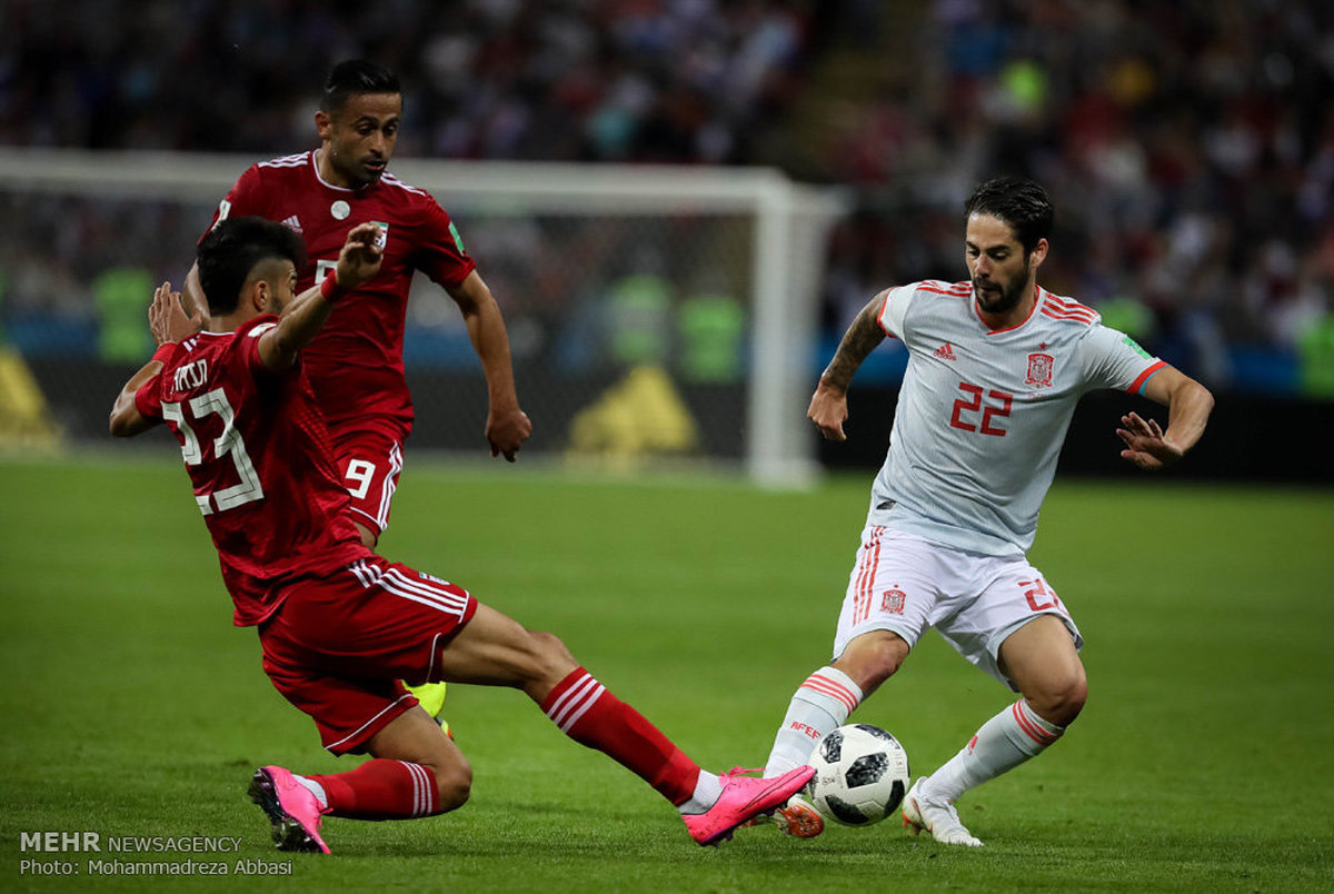 رامین رضاییان در تیم منتخب هفته دوم جام جهانی ۲۰۱۸ روسیه 