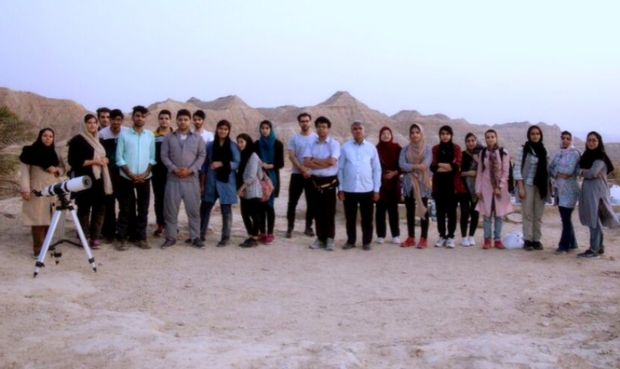 کارگاه شب رصدی در کوه مند دشتی برگزار شد