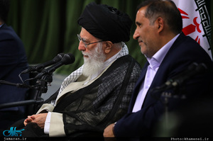 دیدار جمعی از شاعران و اهالی فرهنگ و ادب با رهبر معظم انقلاب