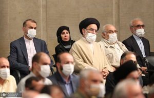 دیدار مسئولان نظام و سفرای کشورهای اسلامی با رهبر معظم انقلاب