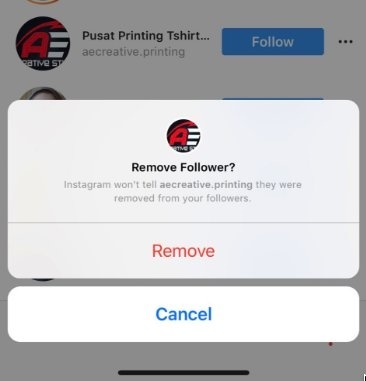 قابلیت جدید در اینستاگرام/ حذف دستی فالوورهای مزاحم 
