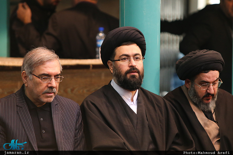 مراسم وداع با پیکر آیت الله هاشمی رفسنجانی(ره) در حسینیه جماران