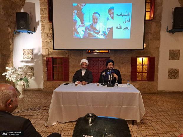 سید علی خمینی در نشست با جوانان لبنانی: باید با دقت به سخنان ولی‌فقیه گوش فرا دهیم